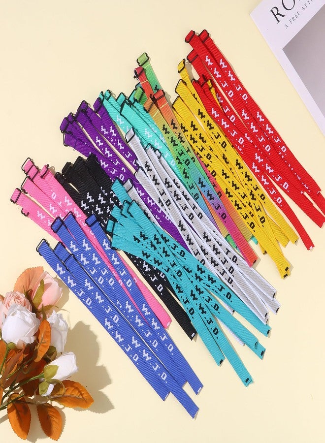 MOZAKA 60PCS WWJD Bracelet Pack, Christian Gifts Adjustable Wristbands, WWJD Jesus Bracelets Bulk - What Would Jesus Do Bracelet for Women Men - Image 5
